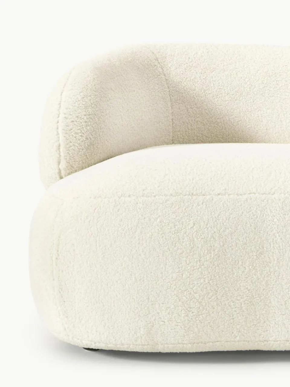 Westwing Collection Loungesessel Alba aus Teddyfell