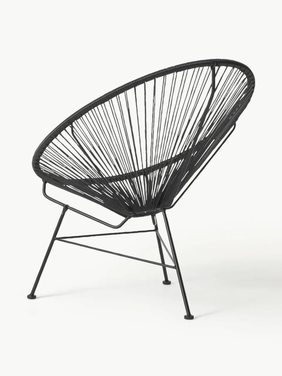 Westwing Collection Loungesessel Bahia aus Kunststoff-Geflecht