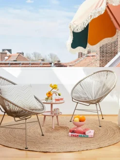 Westwing Collection Loungesessel Bahia aus Kunststoff-Geflecht
