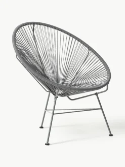 Westwing Collection Loungesessel Bahia aus Kunststoff-Geflecht