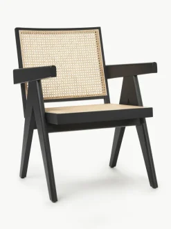 Westwing Collection Loungesessel Sissi mit Wiener Geflecht