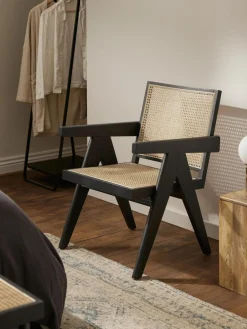 Westwing Collection Loungesessel Sissi mit Wiener Geflecht