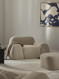 Westwing Collection Loungesessel Wolke aus Bouclé