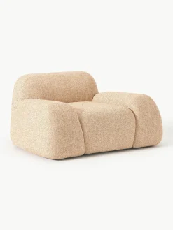 Westwing Collection Loungesessel Wolke aus Bouclé