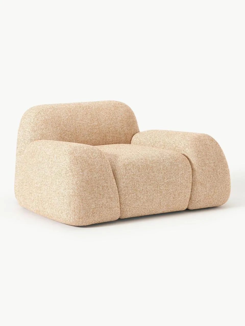 Westwing Collection Loungesessel Wolke aus Bouclé