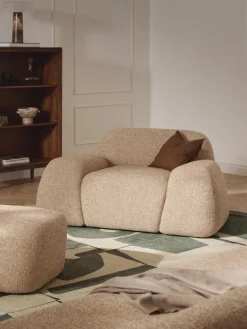 Westwing Collection Loungesessel Wolke aus Bouclé