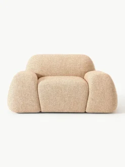 Westwing Collection Loungesessel Wolke aus Bouclé