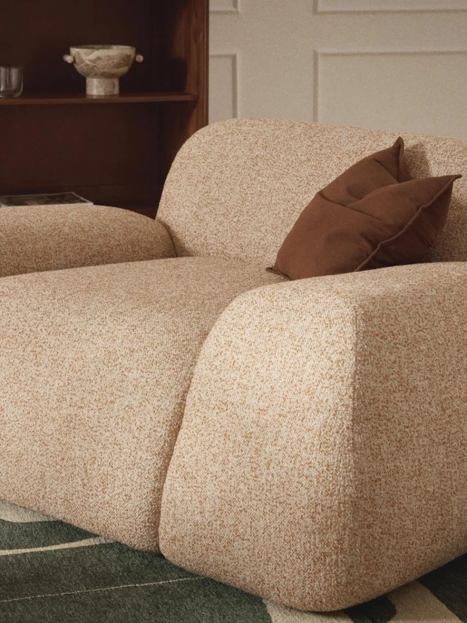 Westwing Collection Loungesessel Wolke aus Bouclé