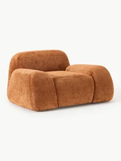 Westwing Collection Loungesessel Wolke aus Teddy-Bouclé