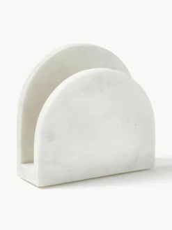 Westwing Collection Marmor-Serviettenhalter Agata