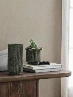 Nordal Marmor-Vase Loon, H 24 cm