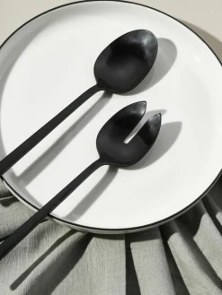 Westwing Collection Matt gebürstetes Salatbesteck Shine