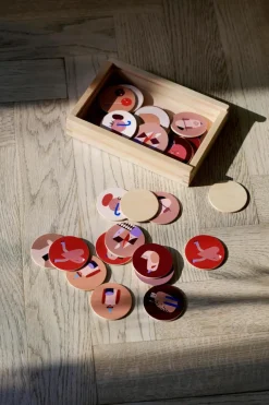 Kinder ferm LIVING Kids Memoryspiel Critter aus Kiefernholz