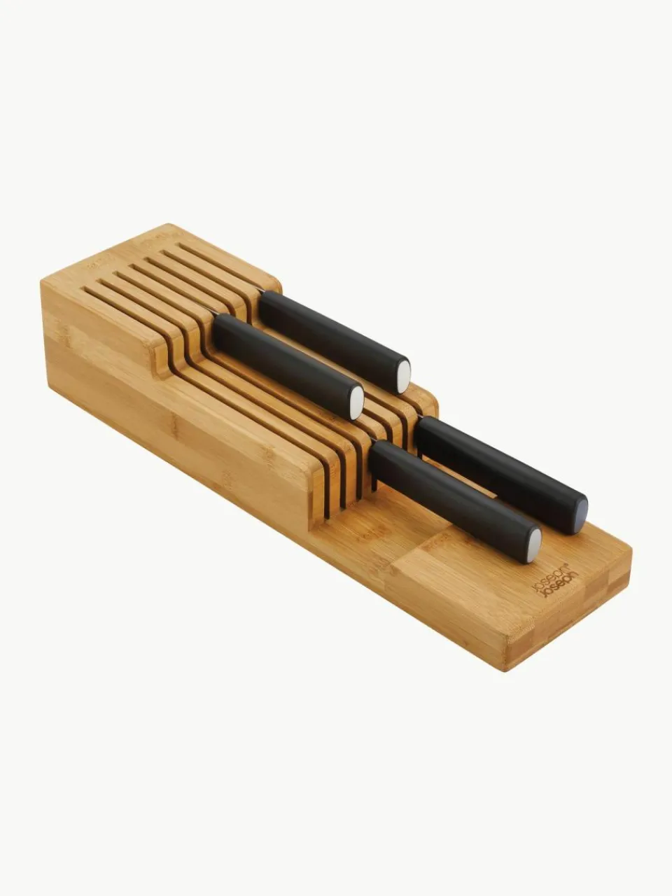 Joseph Joseph Messer-Organizer DrawerStore aus Bambus