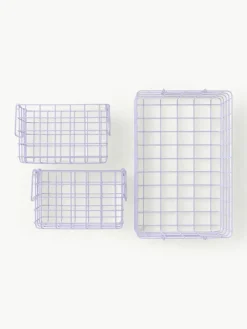Kinder Mustard Made Metall-Aufbewahrungskörbe The Baskets, 3er-Set