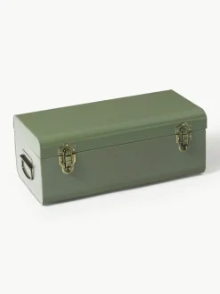 Westwing Collection Metall-Aufbewahrungstruhen Jonny, 2er-Set
