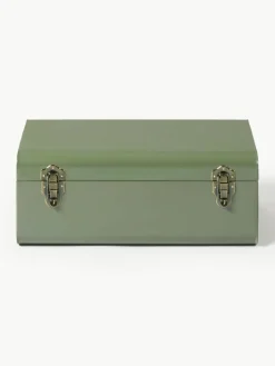 Westwing Collection Metall-Aufbewahrungstruhen Jonny, 2er-Set