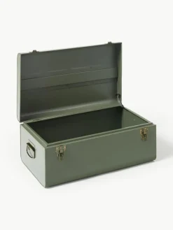 Westwing Collection Metall-Aufbewahrungstruhen Jonny, 2er-Set