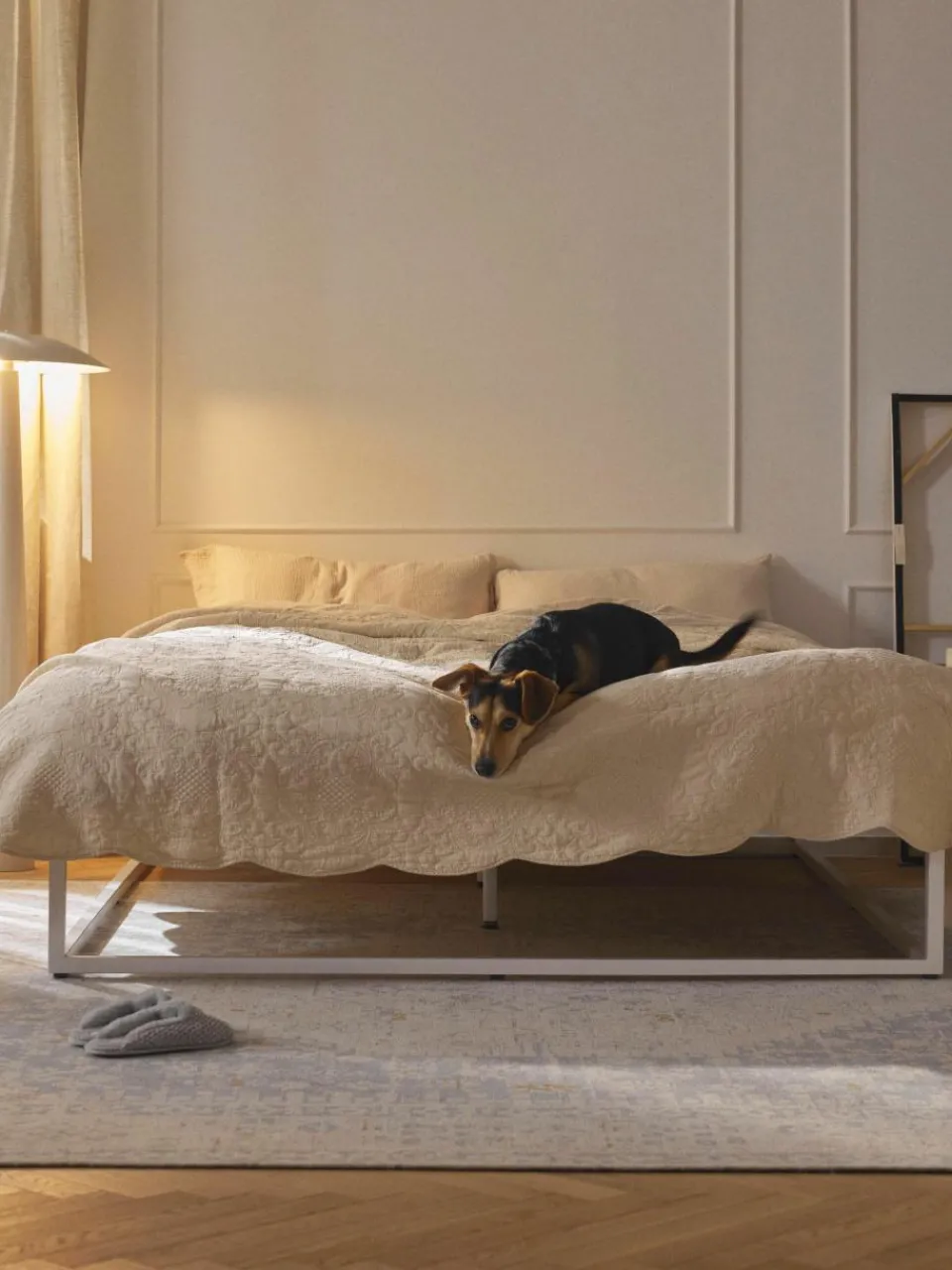 Westwing Collection Metallbett Neptun