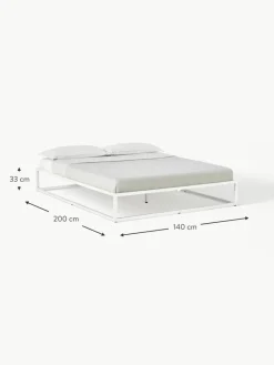 Westwing Collection Metallbett Neptun