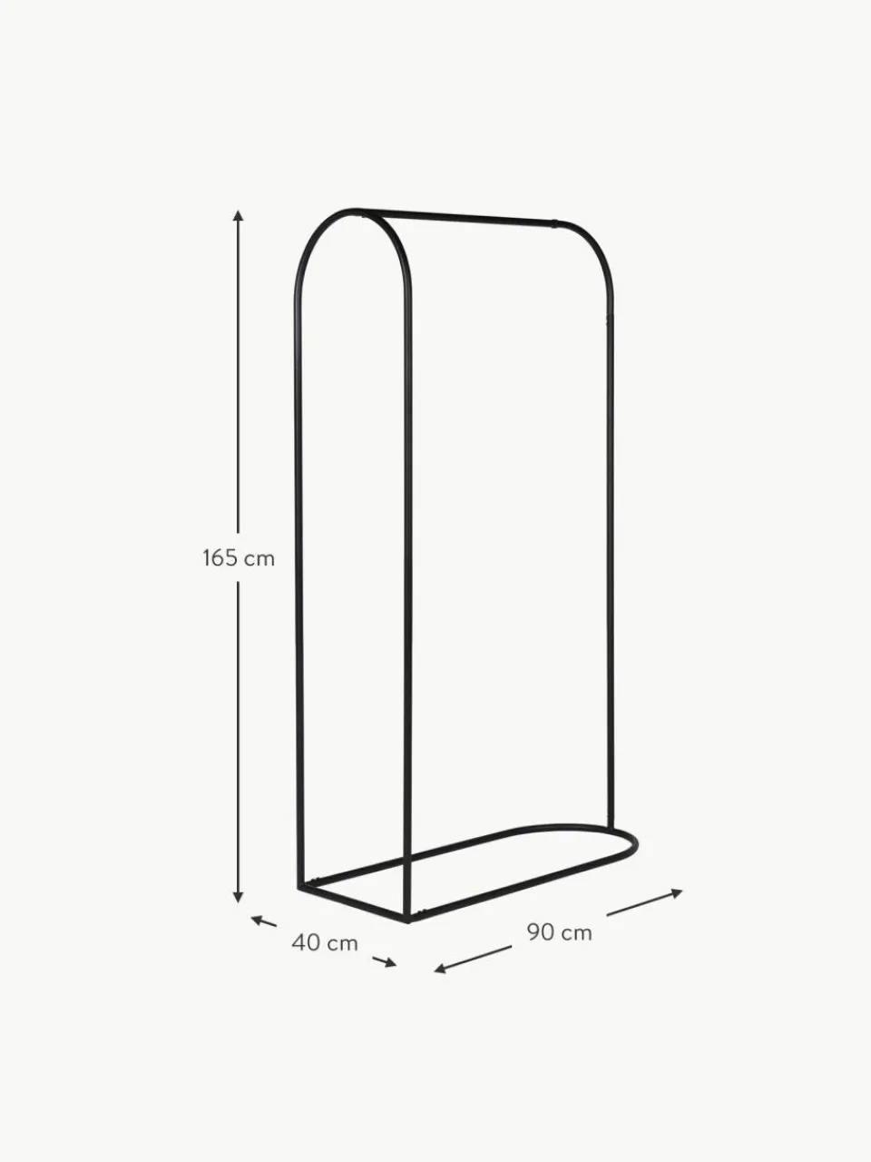 Broste Copenhagen Metall-Garderobe Archie