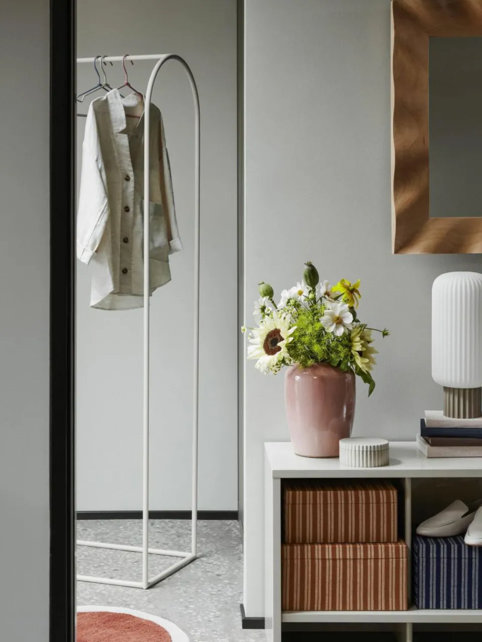 Broste Copenhagen Metall-Garderobe Archie