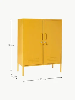 Kinder Mustard Made Metall-Highboard The Midi