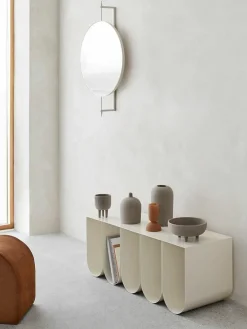 Kristina Dam Metall-Sitzbank Curved