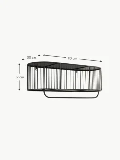 Jotex Metall-Wandgarderobe London mit Ablage