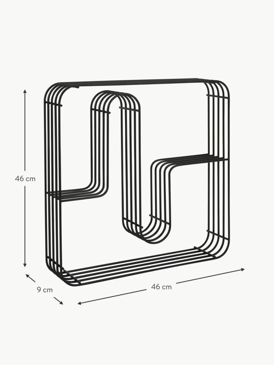 Aytm Metall-Wandregal Curva