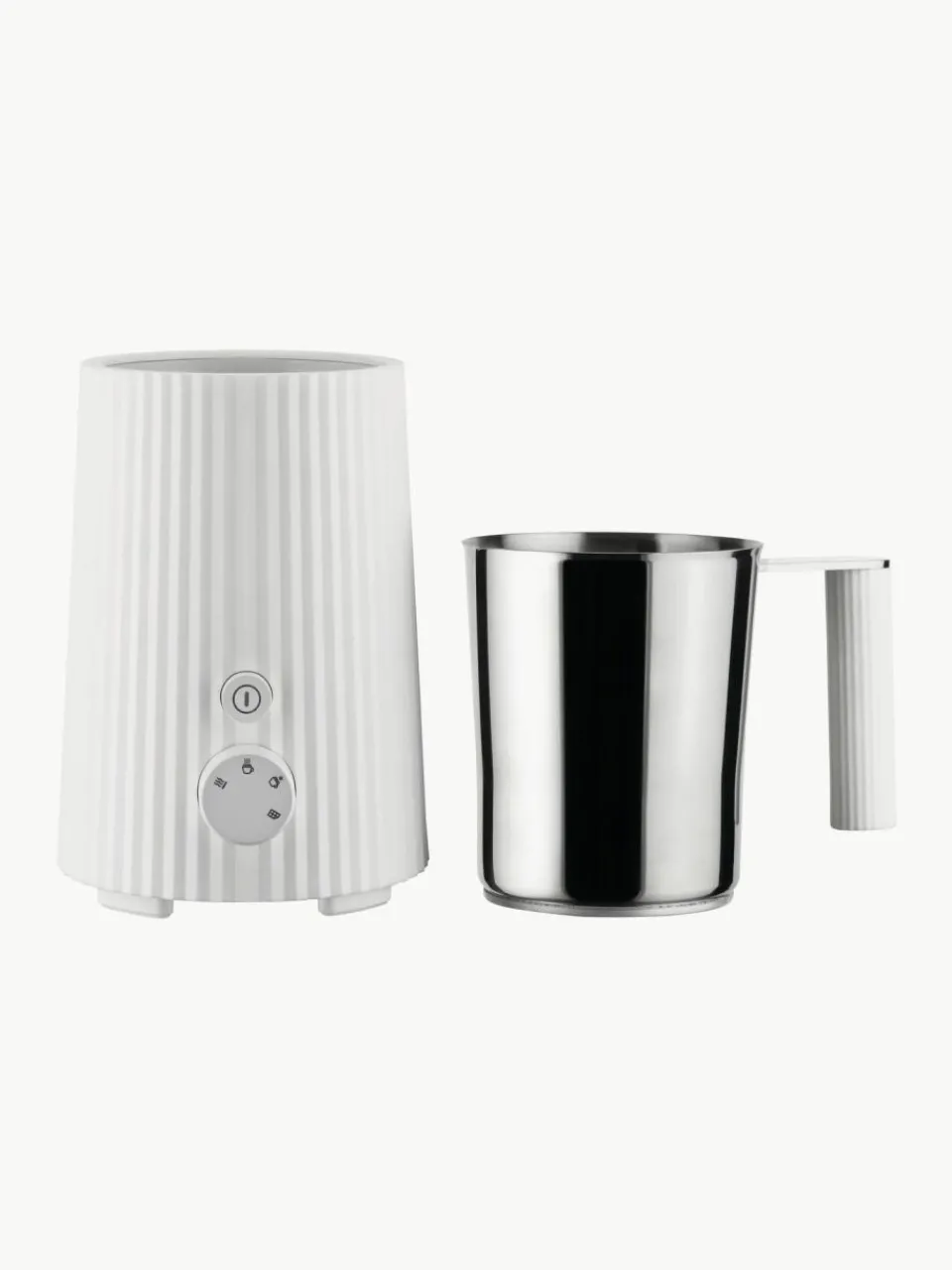 Alessi Milchaufschäumer Plissé