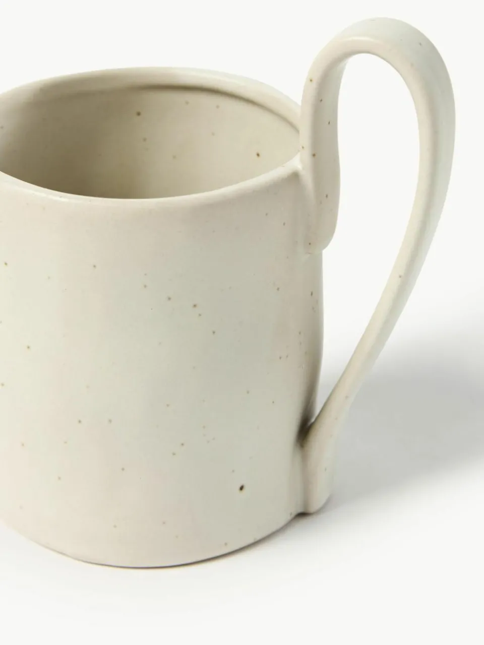 ferm LIVING Milchkännchen Flow aus Steinzeug, 300 ml