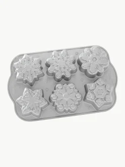 Nordic Ware Mini-Kuchenform Snowflakes mit Antihaftbeschichtung