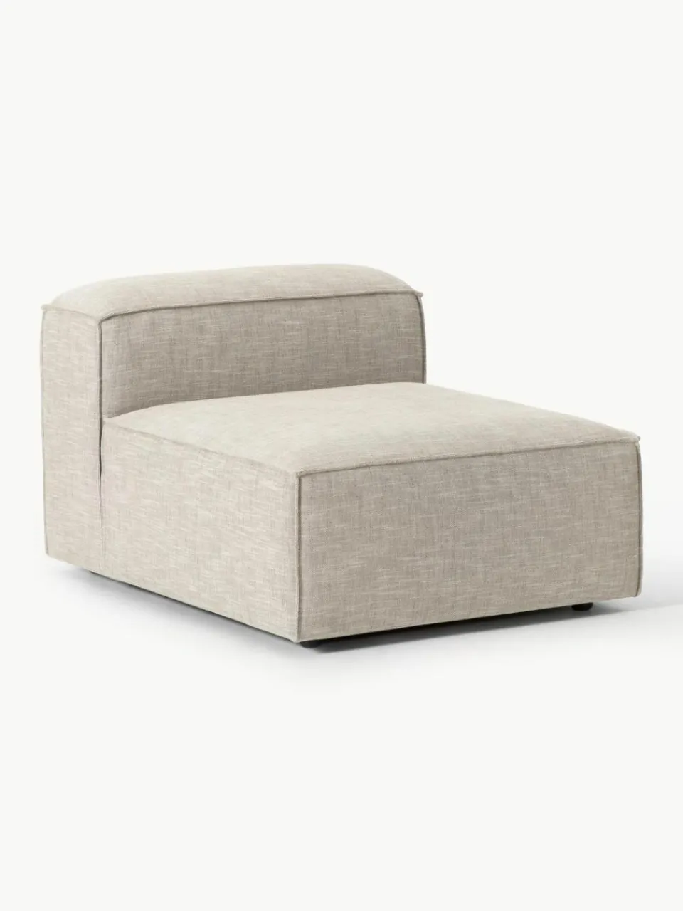 Westwing Collection Mittelmodul Lennon aus Leinen-Mix