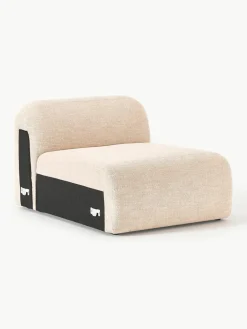 Westwing Collection Mittelmodul Wolke aus Bouclé