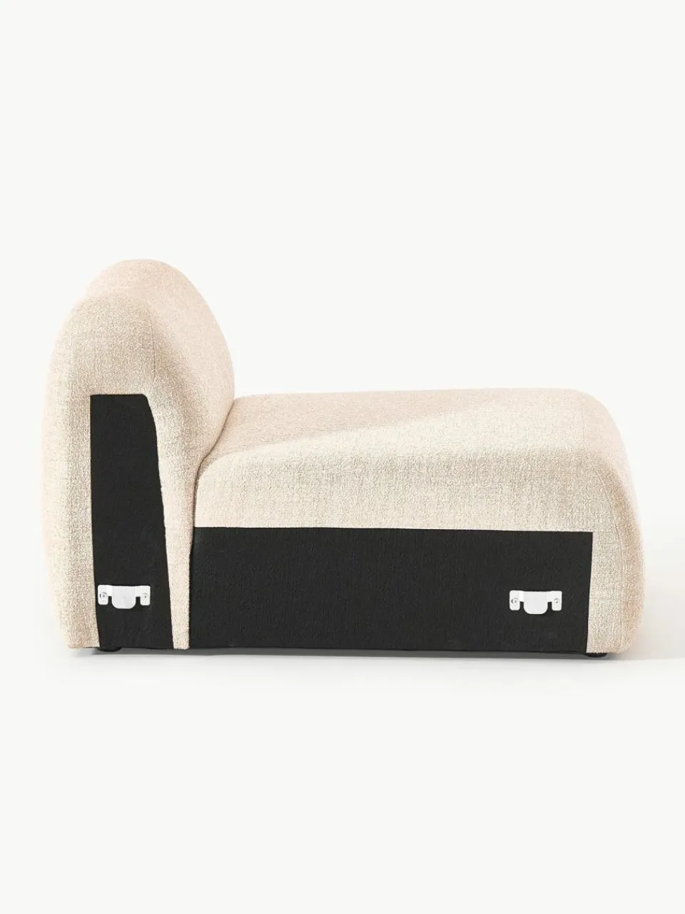 Westwing Collection Mittelmodul Wolke aus Bouclé