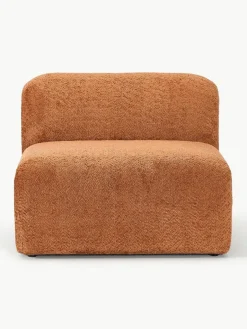Westwing Collection Mittelmodul Wolke aus Teddy-Bouclé