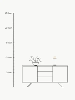 Westwing Mobile dimmbare LED-Außentischlampe Lola mit Touch-Funktion