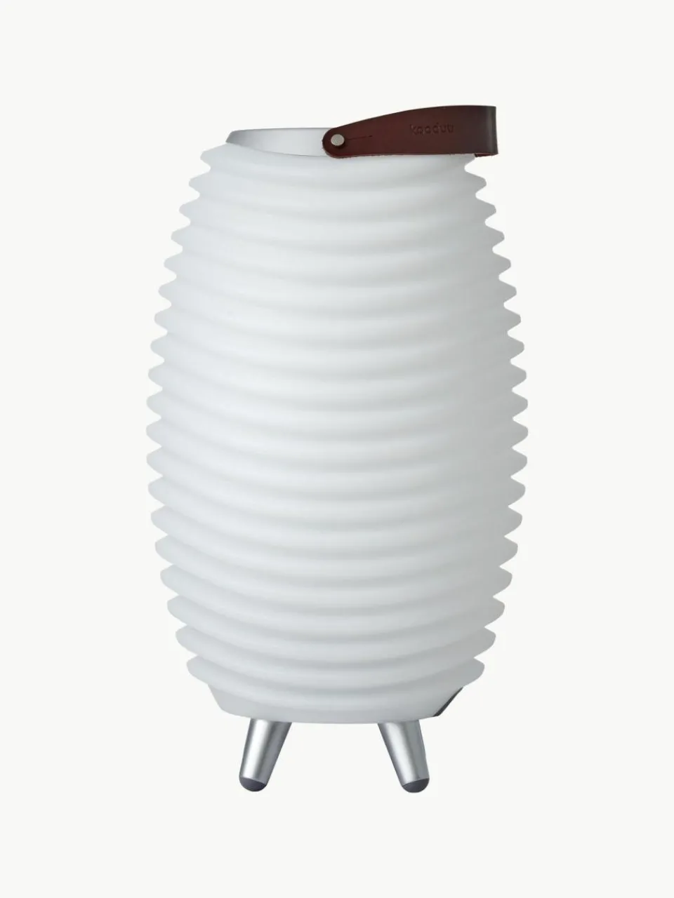 Westwing Mobile dimmbare LED-Gartenleuchte Synergy S mit Lautsprecher und Flaschenkühler