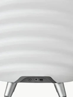 Westwing Mobile dimmbare LED-Gartenleuchte Synergy S mit Lautsprecher und Flaschenkühler