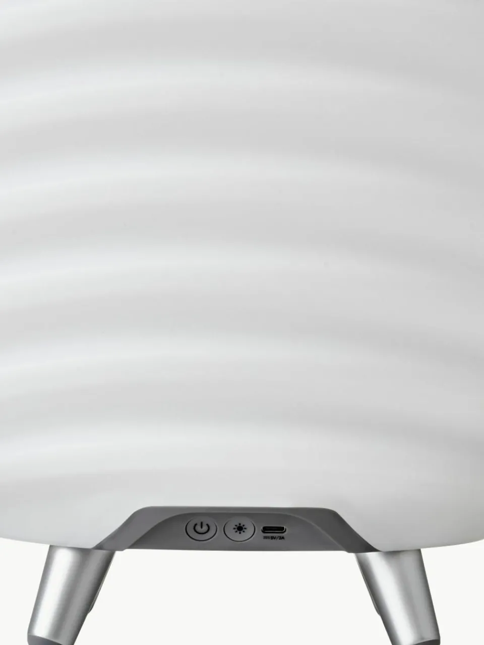 Westwing Mobile dimmbare LED-Gartenleuchte Synergy S mit Lautsprecher und Flaschenkühler