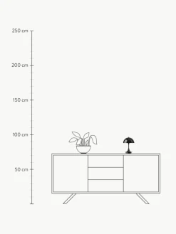 Louis Poulsen Mobile dimmbare LED-Tischlampe Panthella, H 24 cm