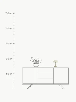 Louis Poulsen Mobile dimmbare LED-Tischlampe Panthella, H 24 cm