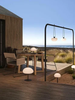 Westwing Mobile dimmbare Outdoor LED-Pendelleuchte Sponge