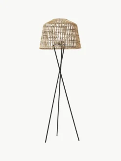 Westwing Mobile dimmbare Tripod LED-Stehlampe Amalfi mit Fernbedienung