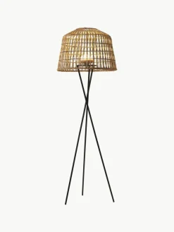 Westwing Mobile dimmbare Tripod LED-Stehlampe Amalfi mit Fernbedienung