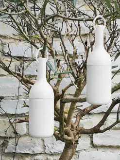 Sompex Mobile LED-Außentischlampen Elo, dimmbar, 2 Stück