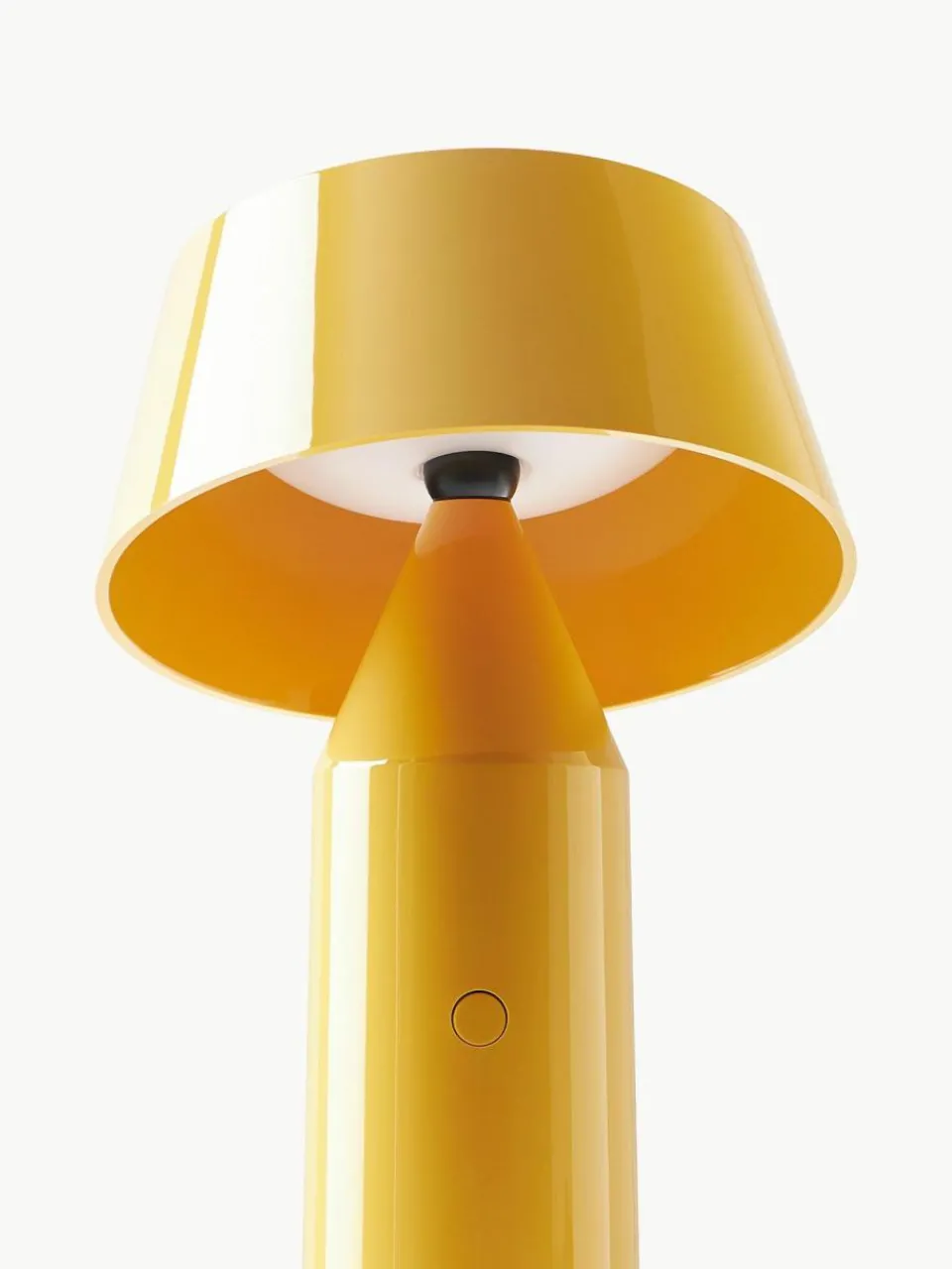 Marset Mobile LED-Tischlampe Bicoca mit verstellbarem Lampenschirm, dimmbar