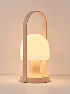 Marset Mobile LED-Tischlampe FollowMe mit verstellbarem Lampenschirm, dimmbar