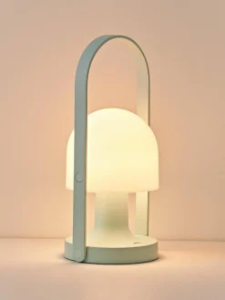 Marset Mobile LED-Tischlampe FollowMe mit verstellbarem Lampenschirm, dimmbar